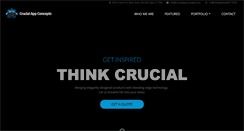 Desktop Screenshot of crucialappconcepts.com