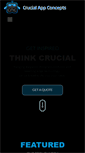 Mobile Screenshot of crucialappconcepts.com